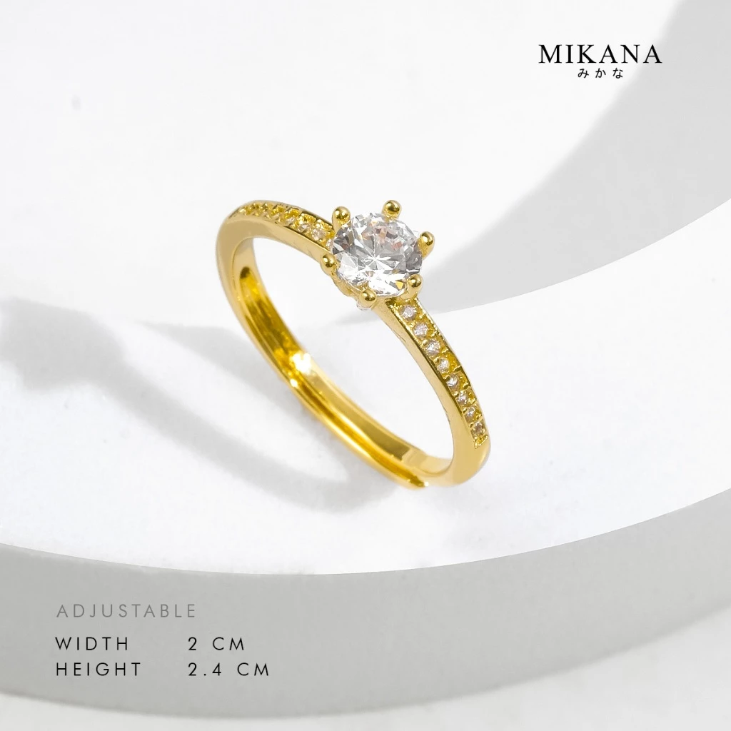 Promise Ring 14k Gold Plated 